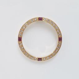 69178 69173女用精鑲天然鑽石錶圈18K金天然鑽石材質 鑽石36顆 每顆約2分 大眾當舖 編號L298 歷史價格詳細信息