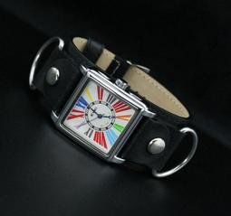 bund watch strap pad--白縫線黑色鱷魚皮紋,適用20mm的錶帶,使您的手錶看起來更man!!** 歷史價格詳細信息