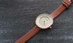 mitina時尚風~清晰高辨識度刻度,橢圓形錶殼石英錶,真皮面壓鱷魚皮紋錶帶 歷史價格詳細信息