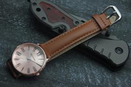 mitina時尚風~清晰高辨識度刻度,橢圓形錶殼石英錶,真皮面壓鱷魚皮紋錶帶 歷史價格詳細信息