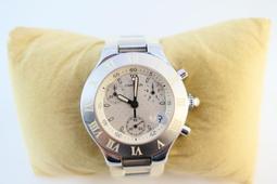 [吉宏精品交流中心]CARTIER 卡地亞 WSCL0016 Clé De 31mm 自動機械 皮帶 女錶(盒卡全) 歷史價格詳細信息