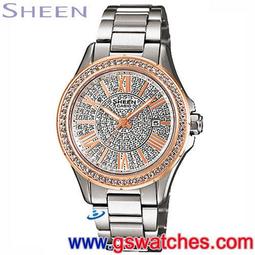 【金響鐘錶】全新CASIO SHE-3048SG-7AUDR,公司貨,SHEEN,SHE-3048SG-7A,星期日期 歷史價格詳細信息