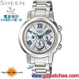【金響鐘錶】全新CASIO SHN-7501D-1ADR,SHEEN,SHN-7501D-1A,太陽能,電波時計,公司貨 歷史價格詳細信息