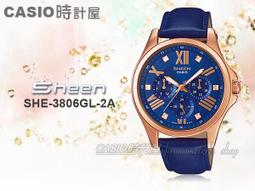 CASIO 時計屋 卡西歐手錶 SHEEN SHE-3046SGP-7A 女錶 不鏽鋼錶帶玫瑰金離子 防水 保固 附發票 歷史價格詳細信息