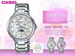CASIO 卡西歐 手錶專賣店 SHE-4049D-6A 女錶 指針錶 不鏽鋼錶帶 紫面 防水 日期 施華洛世奇水晶 歷史價格詳細信息