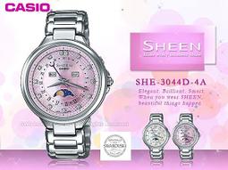 CASIO 卡西歐 手錶專賣店 SHE-4049D-6A 女錶 指針錶 不鏽鋼錶帶 紫面 防水 日期 施華洛世奇水晶 歷史價格詳細信息
