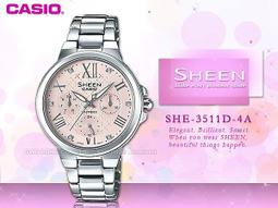 CASIO 卡西歐 手錶專賣店 SHEEN SHB-100SG-7A 女錶 不鏽鋼錶帶  藍牙 太陽能 雙時  節能 防 歷史價格詳細信息