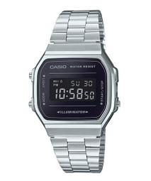 【CASIO 卡西歐】簡約電力數位樹脂腕錶/黑x古銅框(LW-204-1ADF) 歷史價格詳細信息
