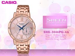 CASIO手錶專賣店 國隆 CASIO SHEEN_SHE-3034GL-7A_完美優雅迷人風采_保固_發票 歷史價格詳細信息