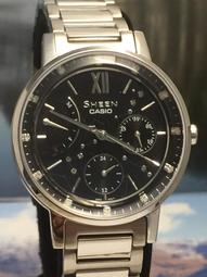 CASIO 卡西歐 SHEEN 系列  SHE-4049D-6A 女錶 不鏽鋼錶帶  防水 全新品 歷史價格詳細信息