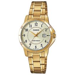 【CASIO 卡西歐】金色高貴指針錶日期顯示MTP-VD01G 歷史價格詳細信息