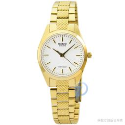 【CASIO 卡西歐】經典時尚皮革腕錶/咖x金框 數字款(MTP-V001GL-9B) 歷史價格詳細信息