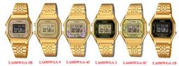 【CASIO】LA680WGA 復古造型小電子錶/經典百搭/女用款/28mm/金屬錶帶/6款可選/公司貨【第一鐘錶】 歷史價格詳細信息