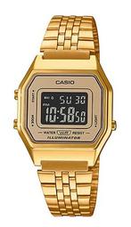 【CASIO】LA680WGA 復古造型小電子錶/經典百搭/女用款/28mm/金屬錶帶/6款可選/公司貨【第一鐘錶】 歷史價格詳細信息