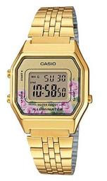 【CASIO】LA680WGA 復古造型小電子錶/經典百搭/女用款/28mm/金屬錶帶/6款可選/公司貨【第一鐘錶】 歷史價格詳細信息
