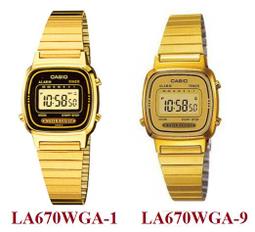 【CASIO】復古優雅金屬錶帶電子錶-黑(LA-670WEMB-1) 歷史價格詳細信息