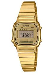 【CASIO】復古優雅金屬錶帶電子錶-黑(LA-670WEMB-1) 歷史價格詳細信息