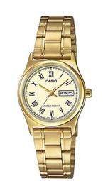 【CASIO】都會淑女時尚簡約不鏽鋼腕錶-白(LTP-V002D-7A) 歷史價格詳細信息