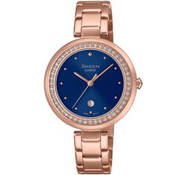 【柒號本舖】CASIO 卡西歐 SHEEN 閃耀銀河時尚女錶 / SHE-4548G-2A (台灣公司貨) 歷史價格詳細信息