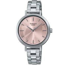【柒號本舖】CASIO 卡西歐 SHEEN 閃耀銀河時尚女錶 / SHE-4548G-2A (台灣公司貨) 歷史價格詳細信息