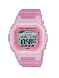 【台南 時代鐘錶 CASIO】卡西歐 Baby-G 夏日運動 100米防水 運動電子錶 BLX-565S-4 粉/透明粉 價格比較,價格查詢,歷史價格詳細信息