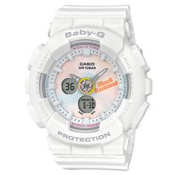 【CASIO】BABY-G 夏日岸邊海玻璃系列雙顯錶-藍綠(BA-110SC-2A) 歷史價格詳細信息
