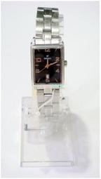 *格斯小舖* MIRRO * 極簡風格方型時尚腕錶*簡約視覺設計*藍寶石水晶鏡面*時尚黑 歷史價格詳細信息