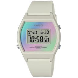 【CASIO】卡西歐酒桶型膠帶電子錶-黑(LW-204-1B)台灣卡西歐保固一年 歷史價格詳細信息