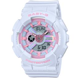 【CASIO】卡西歐 Baby-G 多巴胺色調 100米防水運動錶 雙顯電子錶 BGA-320-9A 黃 歷史價格詳細信息