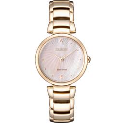 CITIZEN 星辰 廣告款白蝶貝櫻花鏤空機械錶/34mm/PC1017-61Y 歷史價格詳細信息