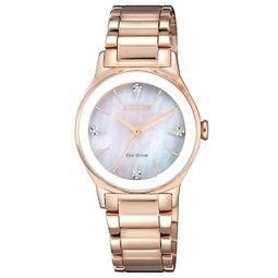 CITIZEN星辰 璀鑽典雅光動能腕錶EM1073-85Y 歷史價格詳細信息