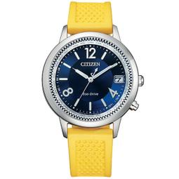 【台南 時代鐘錶 CITIZEN】星辰 手環造型 光動能 鋼錶帶女錶 EM0807-89L 藍/銀 28mm 歷史價格詳細信息
