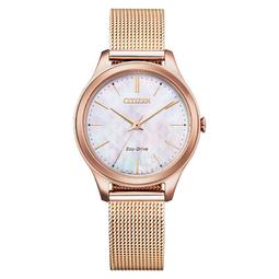 【台南 時代鐘錶 CITIZEN】星辰 光動能 藍牙連動多功能時尚腕錶 EE4022-16A 皮帶 金/黑 33mm 歷史價格詳細信息