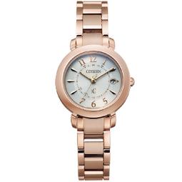 CITIZEN 星辰 xC 代言人廣告款光動能鈦金屬電波對時錶組/櫻花粉紅金/36mm/CB1137-65W 歷史價格詳細信息