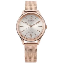 實體店面 CITIZEN星辰 光動能 時尚簡約優雅腕錶 粉面 FE1241-71Z 歡迎詢問 歷史價格詳細信息