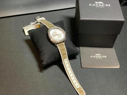 手錶 COACH蔻馳生肖龍年限定款手錶 尺寸36mm 本命年紅 圖片實拍 含全套包裝 歷史價格詳細信息