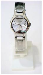 *格斯小舖* ELLE *簡約珍珠母貝時尚金手錶*宮廷風婉約設計*天然貝殼面*展示品出清 歷史價格詳細信息