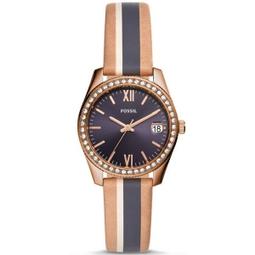 FOSSIL Scarlette 簡約金耀手錶-38mm(ES5299) 歷史價格詳細信息