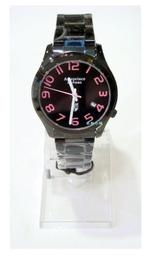 *格斯小舖* Arseprince 法式魔幻經典三眼中性錶 *經典三寰設計*水晶鑽飾*日期.星期視窗 .東方錶 歷史價格詳細信息