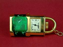 【古董錶 】1862年『罕見原廠盒裝』18K手工金雕面盤及錶殼小型芝麻鍊懷錶 歷史價格詳細信息