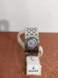 瑞士製 Gucci 2000L 羅馬數字 織帶配色 18K鍍金 古著 腕錶 手錶 歷史價格詳細信息