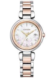 CITIZEN 星辰錶  xC 光動能錶  鈦金屬 電波錶 女錶 手錶 指針錶- ES9502-12A 歷史價格詳細信息