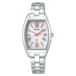 【SEIKO】精工 LUKIA 優雅真鑽珍珠面盤 太陽能女錶 SUT394J1 @V147-0CR0K 玫瑰金 33.9mm 歷史價格詳細信息