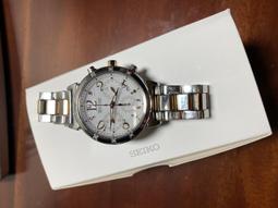 SEIKO SSC873J1《LUKIA系列 廣告款》36mm/光動能三眼計時款/雙色玫瑰金【第一鐘錶】 歷史價格詳細信息