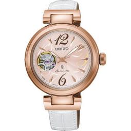 【台南 時代鐘錶 SEIKO】精工 LUKIA 限定款彩漾晶鑽太陽能腕錶 SUT368J1玫瑰金 33mm 歷史價格詳細信息