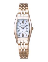 【SEIKO】精工 LUKIA 美麗時光廣告款太陽能腕錶 SUT364J1@V137-0DC0K 玫瑰金 33mm 歷史價格詳細信息