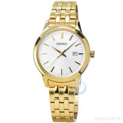 【柒號本舖】SEIKO精工時尚鋼帶對錶-金 / SUR404P1 SUR412P1 歷史價格詳細信息