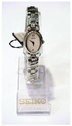 *格斯小舖* SEIKO 精工盾牌5號機械女錶*自動上鍊*21 JEWELS*簡約設計*清晰放射狀太陽紋*時尚白 歷史價格詳細信息