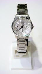 *格斯小舖*GIOVANNI VALENTINO范倫鐵諾亮麗時尚腕錶*水晶鏡面*三環多功能錶面設計*晶透黑繽紛情人節款 歷史價格詳細信息