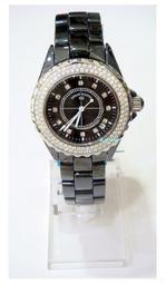 *格斯小舖*GIOVANNI VALENTINO范倫鐵諾亮麗時尚腕錶*水晶鏡面*三環多功能錶面設計*晶透黑繽紛情人節款 歷史價格詳細信息